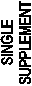 SINGLE
SUPPLEMENT